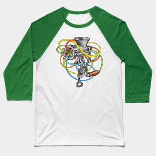 Color grinder Baseball T-Shirt